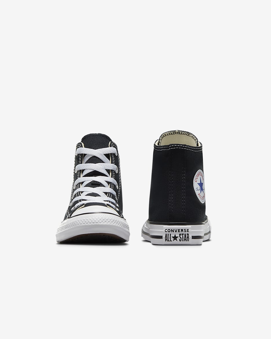 Black fashion ankle converse